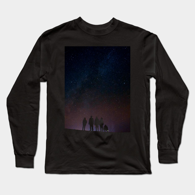 Star Seekers - Space Night Sky Galaxy Stars at Night Universe Cosmos Astronomy